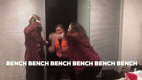 Bench Dance GIF
