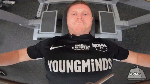 Bench Press Camera Closer Funny Meme GIF