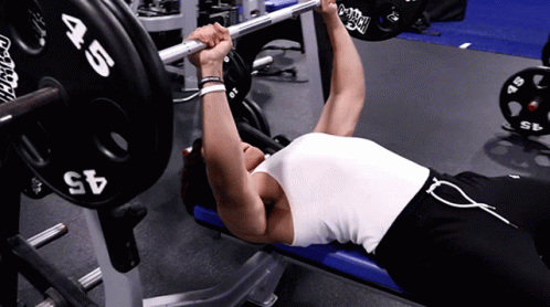 Bench Press Day GIF