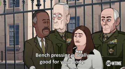 Bench Press Is Really Good For Your Body GIF