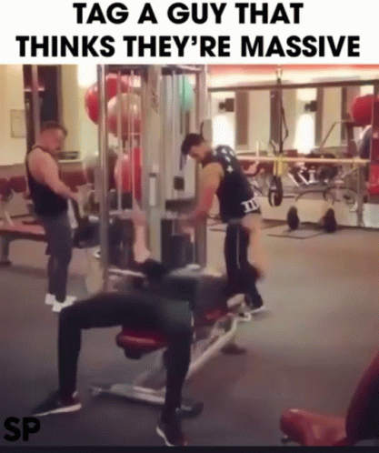 Bench Press Massive Exercise GIF