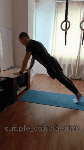 Bench Press Push Ups GIF