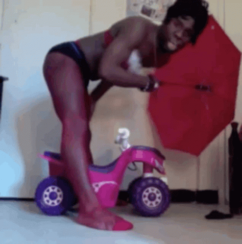 Bend Over Funny Girl Twerking GIF