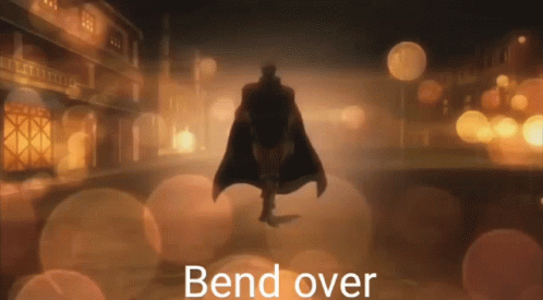 Bend Over Jojo Stardust Anime GIF