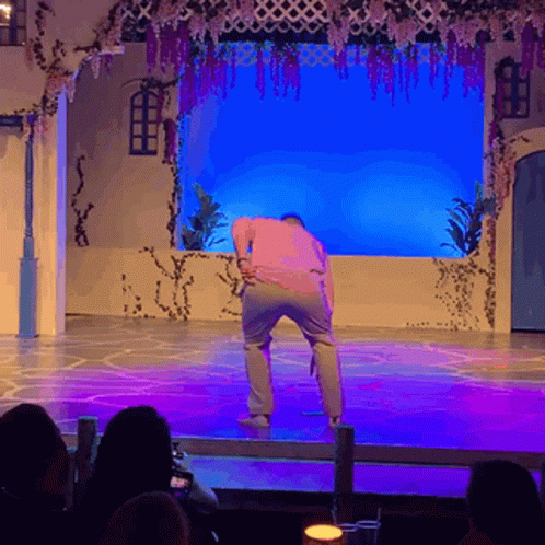 Bend Over Stand Up Comedian Live Stage GIF