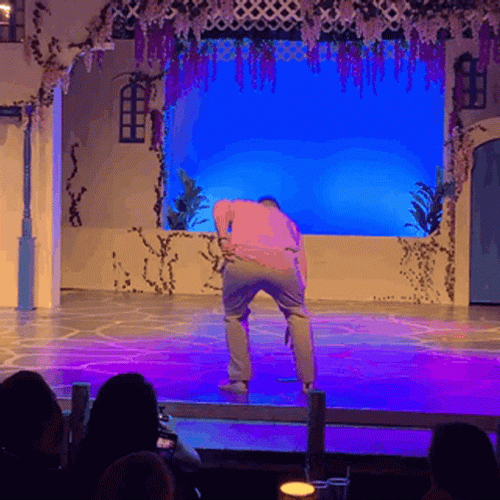 Bend Over Stand Up Comedian Live Stage GIF