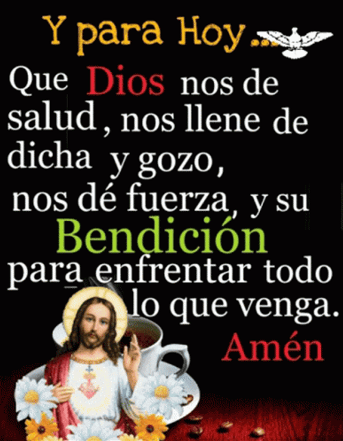 Bendecido Dia Blessed Jesus GIF