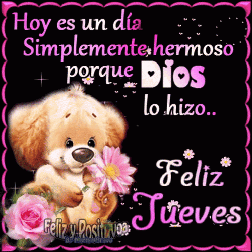 Bendecido Dia Cute Puppy GIF