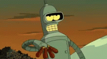 Bender Shut Up Baby I Know GIF