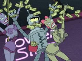 Bender And Other Robots GIF