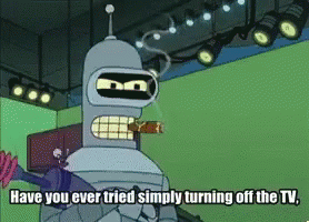 Bender With A Gun GIF