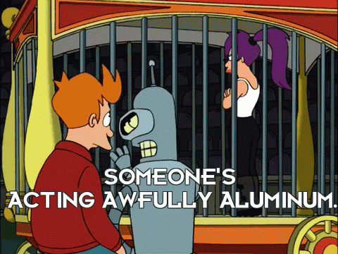 Bender With Philip Fry And Leela GIF