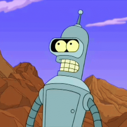 Bender Futurama Whoa GIF