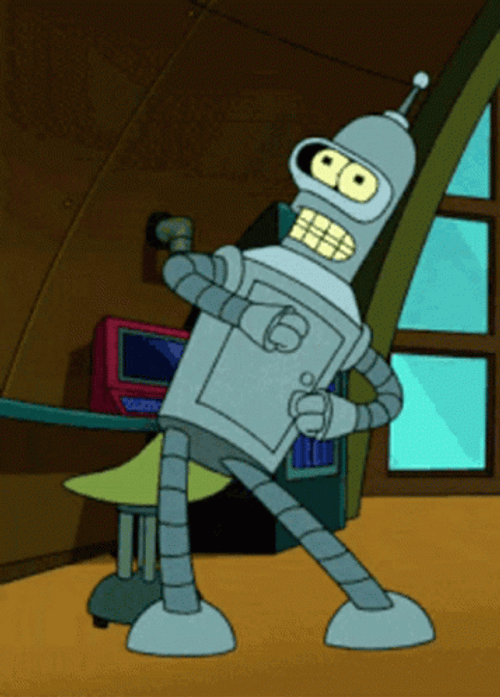 Bender Dancing Graceful GIF