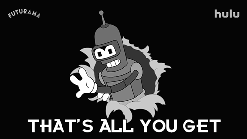 Bender From Futurama Coming Out Of Hole GIF