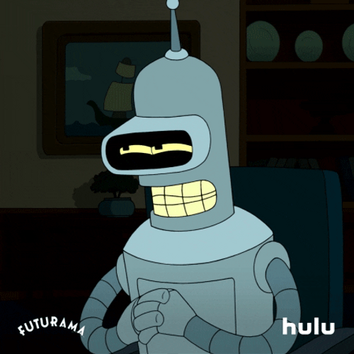Bender Futurama Evil Laugh GIF