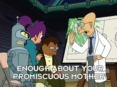 Bender Futurama Promiscuous Mother GIF