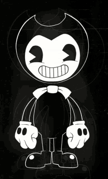 Bendy Ink Machine Cartoon Horror Dance Sway GIF