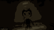 Bendy Ink Machine Cartoon That's All Folks GIF