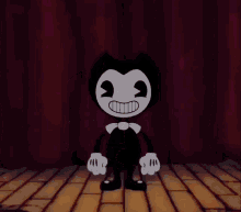 Bendy Ink Machine Cartoon Theater Stage GIF