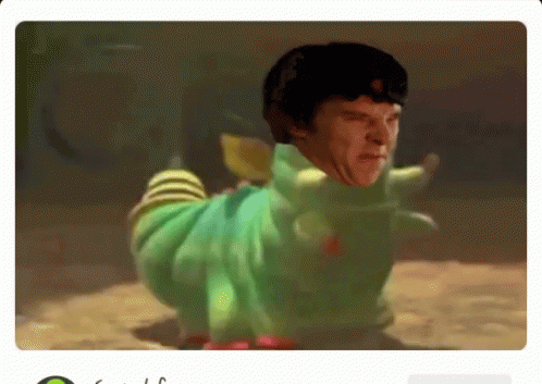 Benedict Cumberbatch Caterpillar GIF