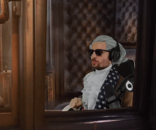 Benjamin Franklin Chef's Kiss GIF