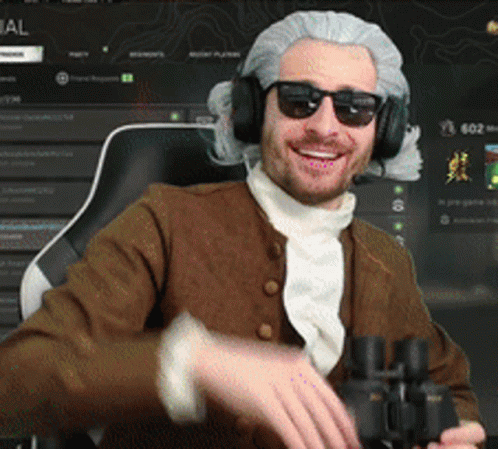 Benjamin Franklin Saying Hi GIF