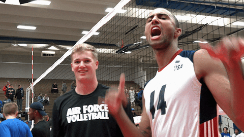 Benjamin Patch Usa Volleyball GIF