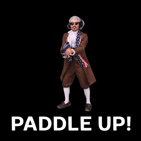 Benjammins Playing Table Tennis Paddle Up GIF
