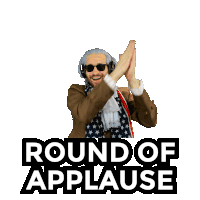Benjammins Round Of Applause Sticker GIF