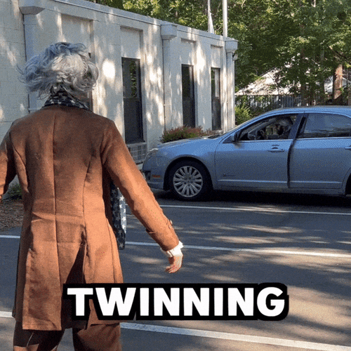 Benjammins Twinning Same Girl GIF
