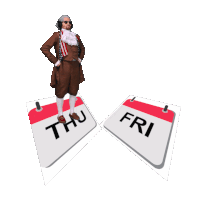 Benjammins Walking Into Friday Sticker GIF