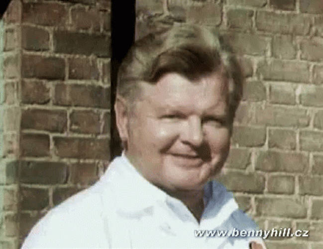 Benny Hill GIF
