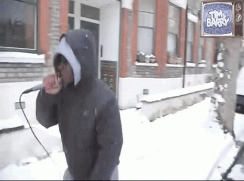 Benny The Butcher On Snow GIF