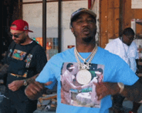 Benny The Butcher Rapping GIF