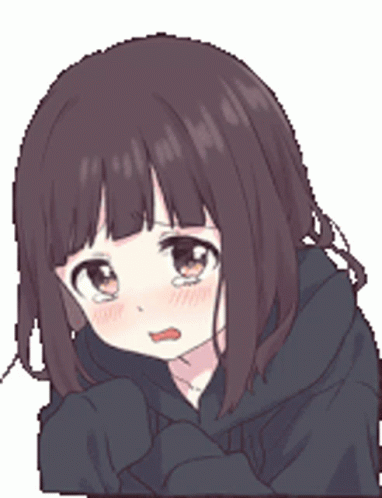 Bent Down Girl Crying GIF