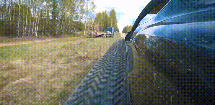 Bentley Car Tank In Action GIF