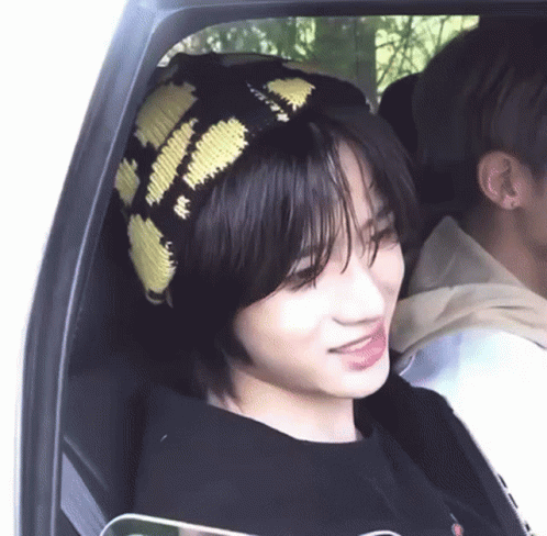 Beomgyu Unamused Shutting The Car Window GIF