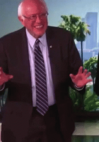 Bernie Sanders Dancing GIF