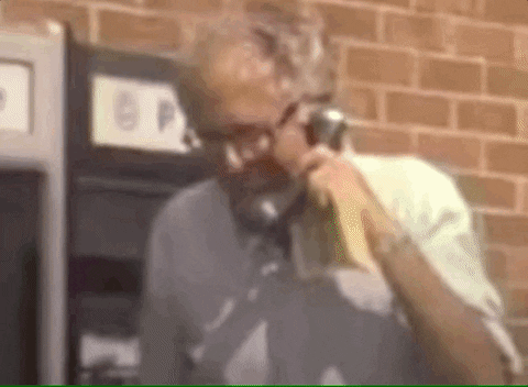Bernie Sanders Doing Phone Call GIF
