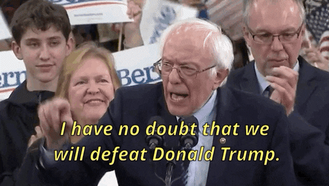 Bernie Sanders . I Have No Doubt GIF