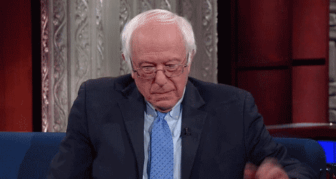 Bernie Sanders . Its Been A Tough Week GIF