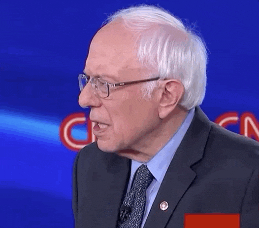 Bernie Sanders . Looking Confused GIF