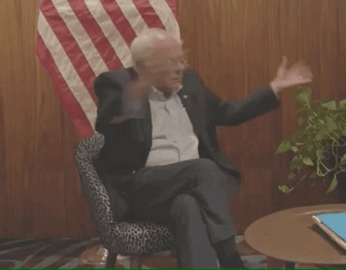 Bernie Sanders Mad Off GIF
