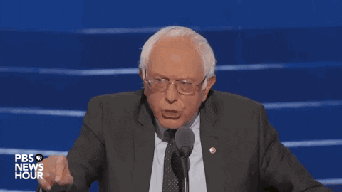 Bernie Sanders . Our Revolution Continues GIF