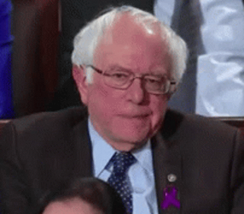 Bernie Sanders Sarcastic Clap GIF