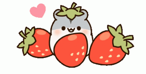 Berry In Love Heart GIF