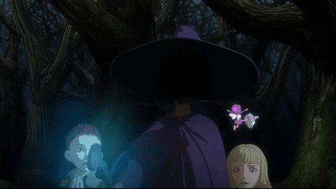 Berserk Schierke Casting Spell GIF