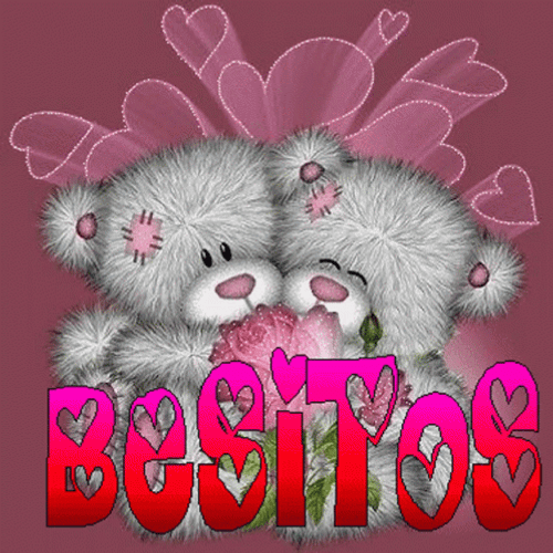 Besitos Bear Love Couples GIF