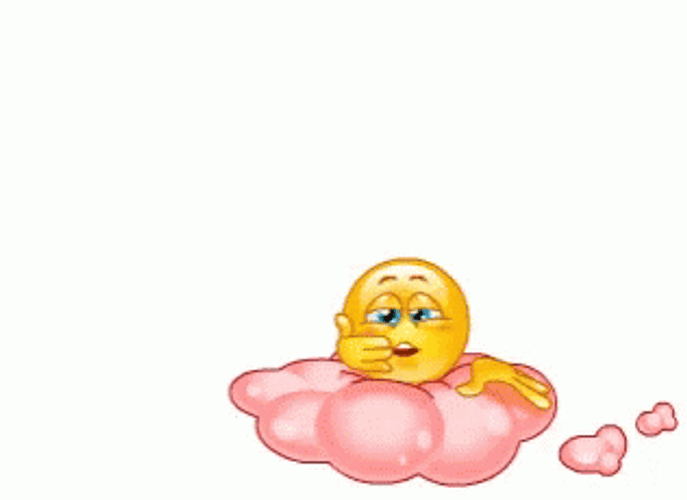 Besitos Smiley Flying Kiss GIF